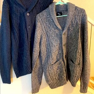 Cedar Wood State Cable Knit Cardigans